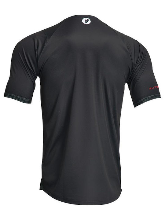 Thor Intense Assist Decoy Männer Motocross-Shirt Schwarz Farbe