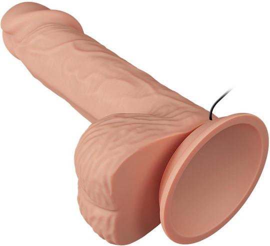 Baile Beautiful Encounter Catoblepas Ρεαλιστικός Δονητής Thrusting & Rotation 20.6cm Flesh