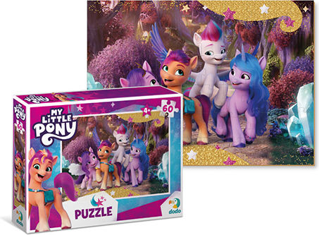 Детски Пъзел My Little Pony за 4+ години+ Години 60бр Dodo
