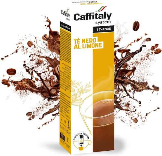 Caffitaly Κάψουλες Τσάι Black Tee & Lemon Συμβατές με Μηχανή Caffitaly 10caps