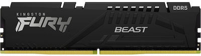 Kingston Fury Beast 32GB DDR5 RAM με Ταχύτητα 6000 για Desktop