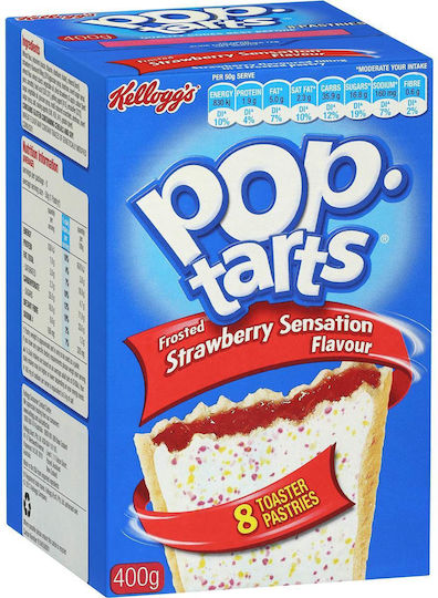 Kellogg's Tart Pop Tarts Strawberry 384gr
