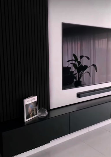 3D Πάνελ Τοίχου Αφρώδες Βιδωτό / με Κόλλα Residence 10 Black Μαύρο 290x12.2εκ. 3D Πάνελ Τοίχου Αφρώδες Βιδωτό / με Κόλλα Residence 10 Black Μαύρο 290x12.2εκ.