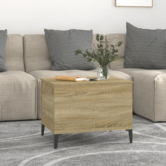 Sonoma M60xB44.5xH45cm Rechteckiges Zentral Kaffeetisch Aus Holz mit Hebemechanismus