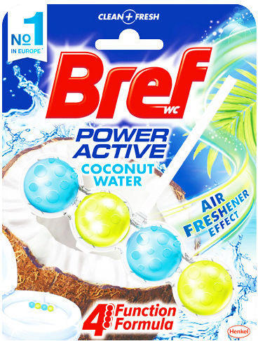 Bref Power Activ Block Toilet Coconut Water 50gr