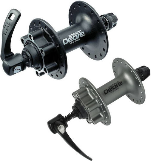 Shimano HB-M525A L Εμπρόσθιο Κέντρο Ποδηλάτου 32 τρύπες 100mm Axle 108mm QR 133mm