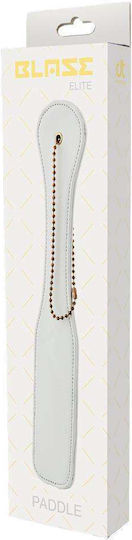 Dream Toys Blaze Elite Vegan Leather Paddle Paddle White