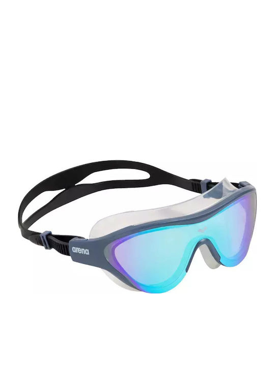 Arena The One Mask Swimming Goggles Adults with Anti-Fog Lenses Blue