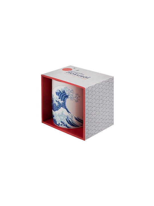 Grupo Erik Hokusai The Great Wave Of Kanagawa By Kokonote Κούπα από Πορσελάνη Πολύχρωμη 330ml
