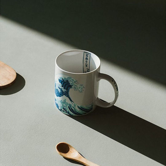 Grupo Erik Hokusai The Great Wave Of Kanagawa By Kokonote Mug from Porcelain Multicolored 330ml