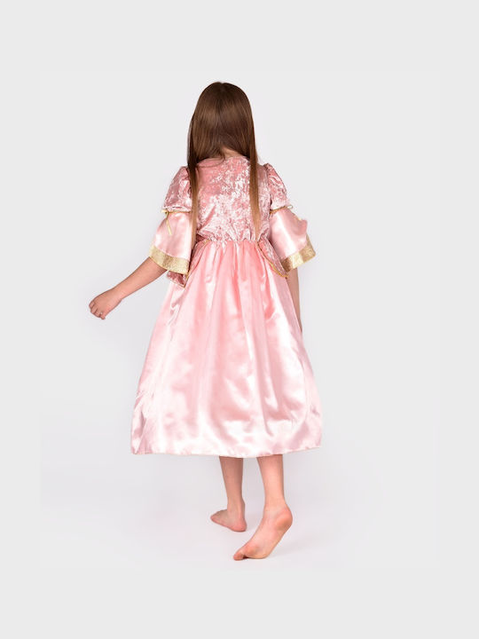 Kids Carnival Costume Princess Royal Pink