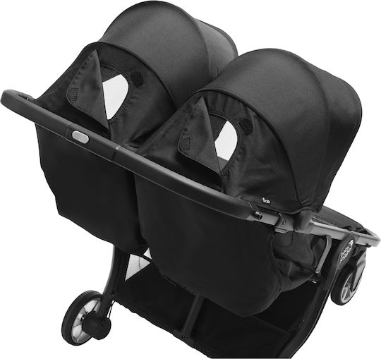 Baby Jogger City Tour 2 Reversible Double Stroller Suitable for Newborn Black 10.5kg
