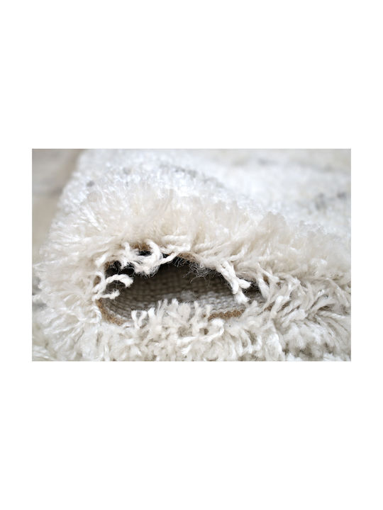 Carpets Shaggy 160x230cm White-Grey