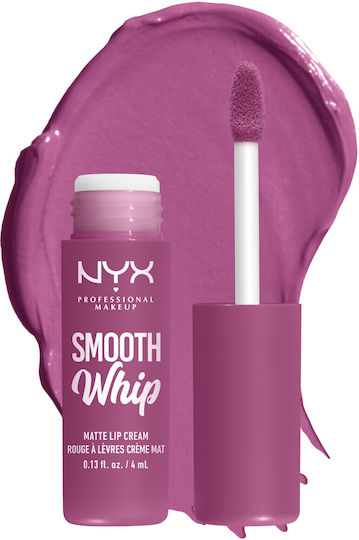 Nyx Professional Makeup Smooth Whip Matte Lip Cream Liquid Lipstick Matte Snuggle Sesh 4ml