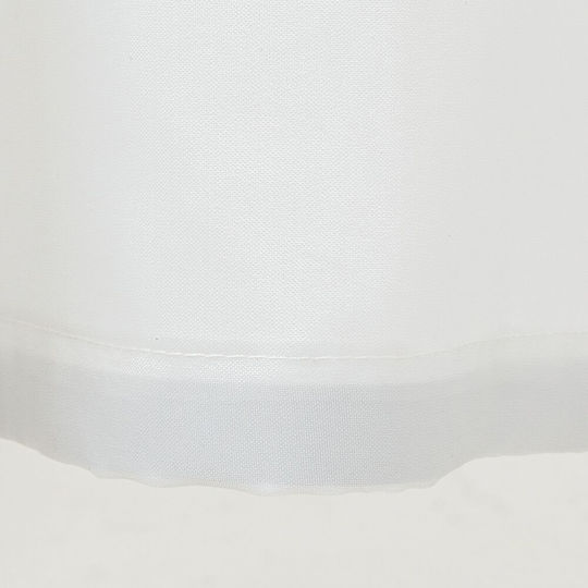Sealskin Flow Shower Curtain Fabric 180x200cm White / Grey 800142