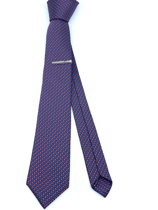 Legend Accessories Männer Krawatten Set Gedruckt in Blau Farbe