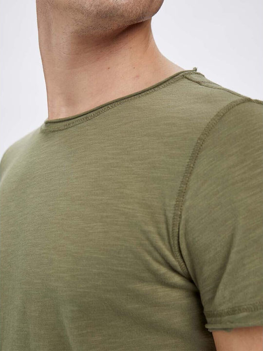 Konrad T-shirt Deep Lichen Green