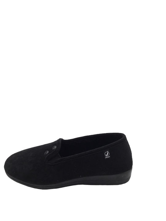 Slippers women's closed winter slippers Javer 2123-Black