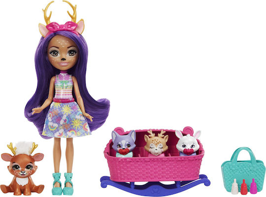 Mattel Danessa Deer & Sprint Комплект за 4+ години+ години 15см.