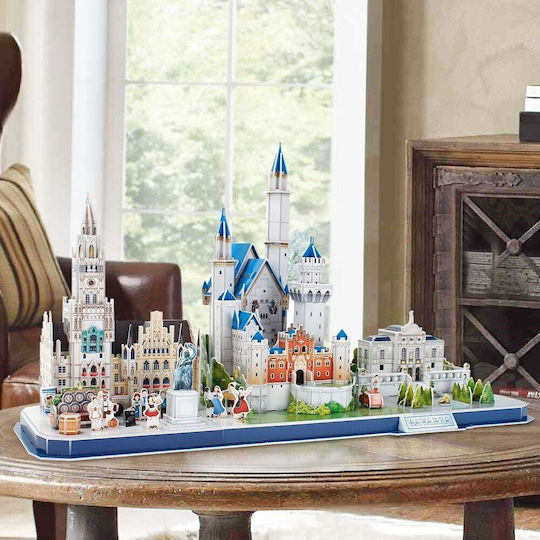 3D City Line Bayern Puzzle 3D 178 Teile