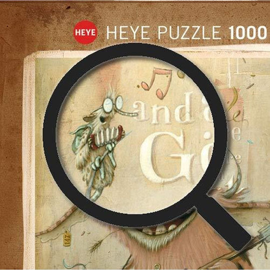 Banjo Puzzle 2D 1000 Teile