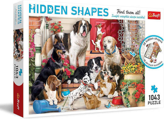 Puzzle Doggy Fun 2D 1000 Piese