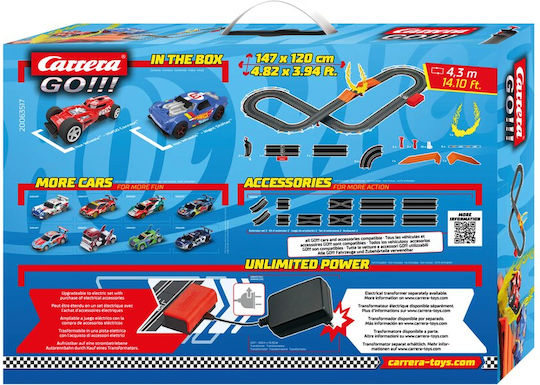 Carrera Hot Wheels Track Scale 1:43 For Ages 5+