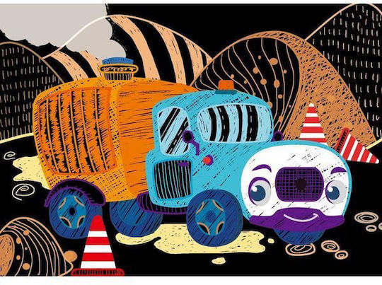 Avenir Боядисване Scratch - Cars за Деца 3+ години+ Години