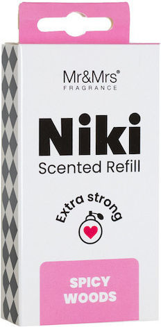 Mr & Mrs Fragrance Car Refill Air Freshener Air Vent Niki Spicy Woods