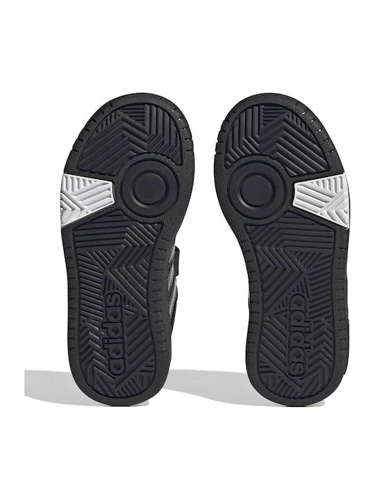 Hoops Hoops 3.0 CF C Kids Sports Shoes Basketball with Hoop & Loop Closure Core Black