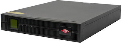 AEC IST3-J 3kVA UPS On-Line 3000W με 7 IEC Πρίζες