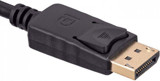 Akyga Cable DisplayPort male - mini DisplayPort male 1.8m Black (AK-AV-15)