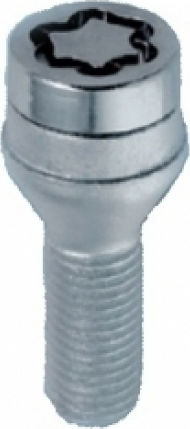 Lampa Μπουλόνια Απλά A270 Κωνικά Inox M14x1.5mm για Κλειδί No 17 4τμχ