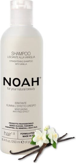 Noah for Beauty 1.8 Sampon de Par de Hidratare și Netezire pentru Păr Uscat 250ml