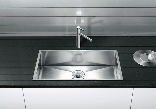 Blanco Zerox 700-IF 521592 Drop-In Sink Inox Satin W74xD44cm Silver