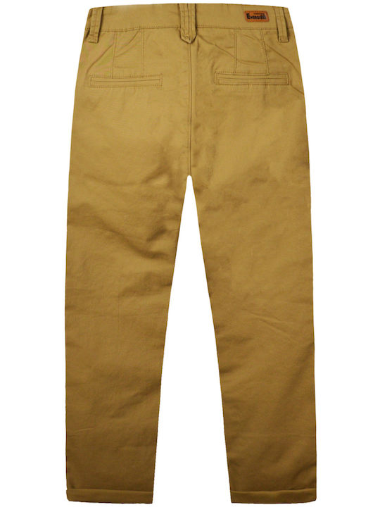 Energiers Boys Fabric Chino Trouser Brown