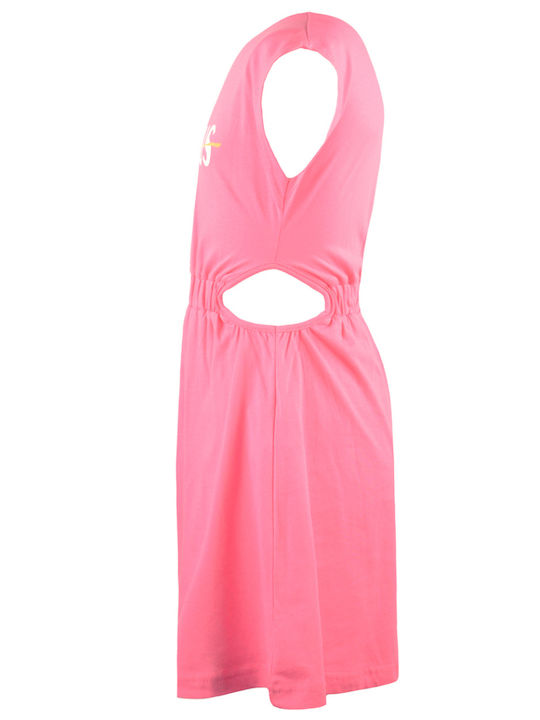 Energiers Kids Dress Sleeveless Fuchsia