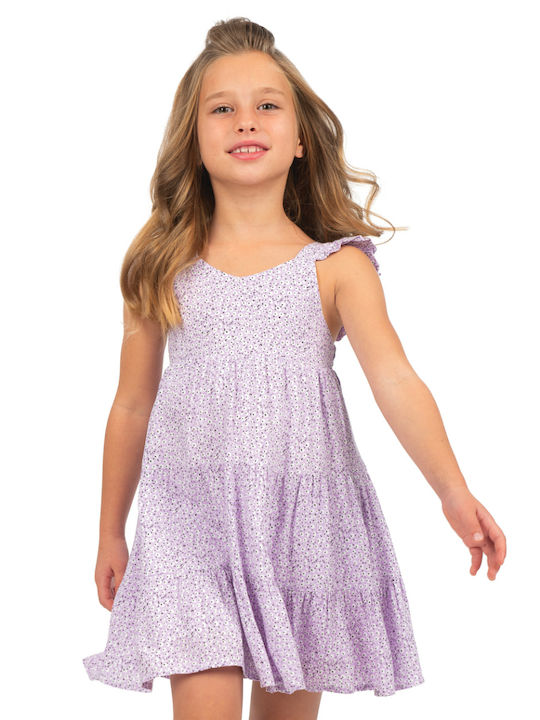 Energiers Kids Dress Sleeveless Lilac