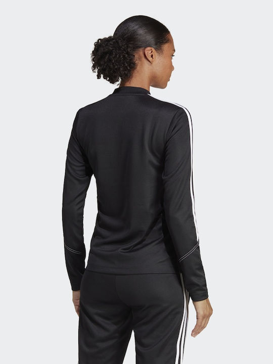 Adidas Tiro 23 Club Damen Sportlich Bluse Langärmelig Schwarz