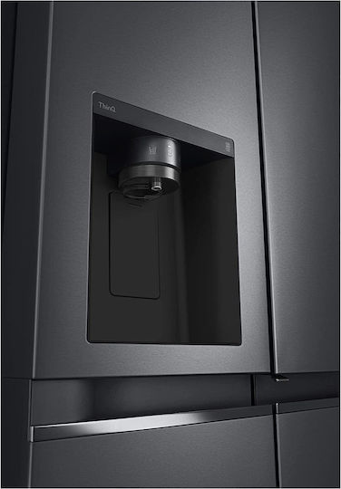 LG Хладилник Гардероб 635лт NoFrost В179xШ91.3xД73.5см. Сив GSJV71MCTE