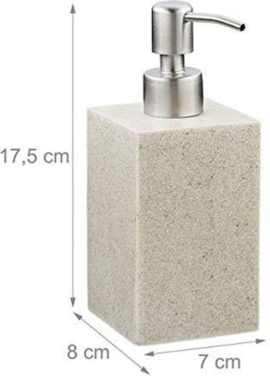 Relaxdays Dispenser Κουζίνας Κεραμικό Μπεζ 300ml