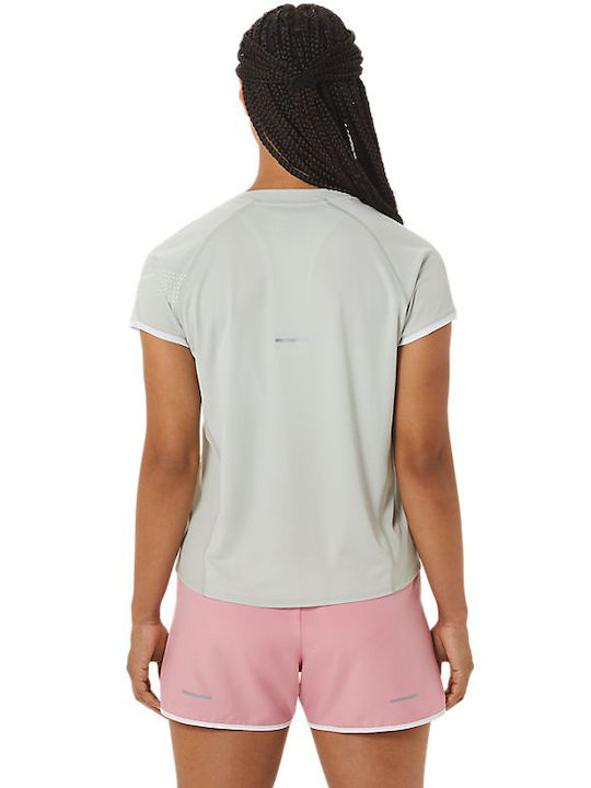 ASICS Damen Sport T-Shirt Grün