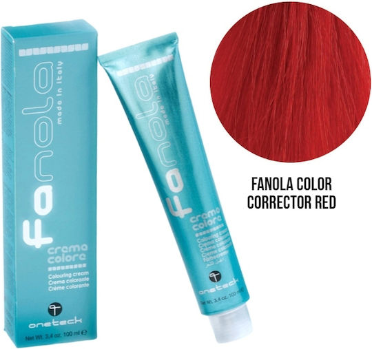 Fanola Colouring Cream Hair Dye Red 100ml