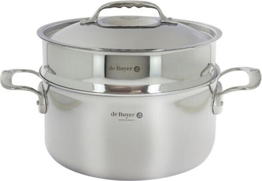 De Buyer Steamer Basket made of Stainless Steel for Pot 24εκ.