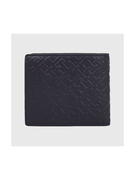 Tommy Hilfiger Men's Leather Wallet with RFID Black