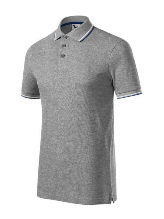 Malfini MLI-23212 Men's T-shirt Polo Gray