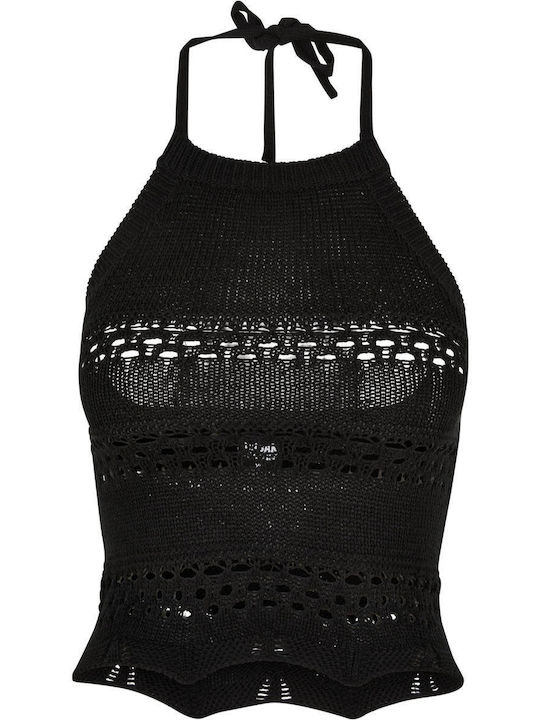 Women's Summer Sleeveless Black Top