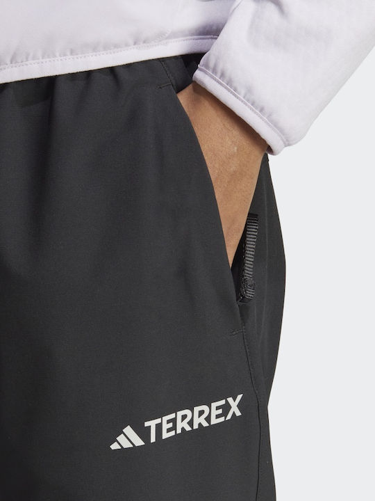adidas Terrex Liteflex Γυναικείο Μακρύ Παντελόνι Πεζοπορίας Μαύρο