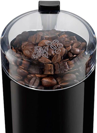Bosch Râșniță electrică pentru cafea 180W cu capacitate de boabe 75gr Negru