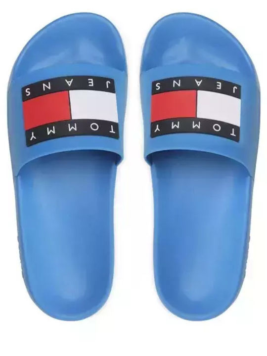 Tommy Hilfiger Women's Slides Deep Sky Blue